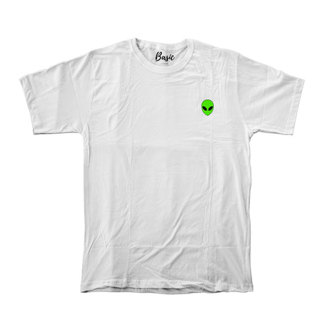 Playera blanca Alien