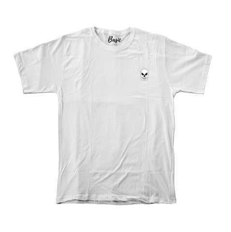 Playera blanca Cráneo